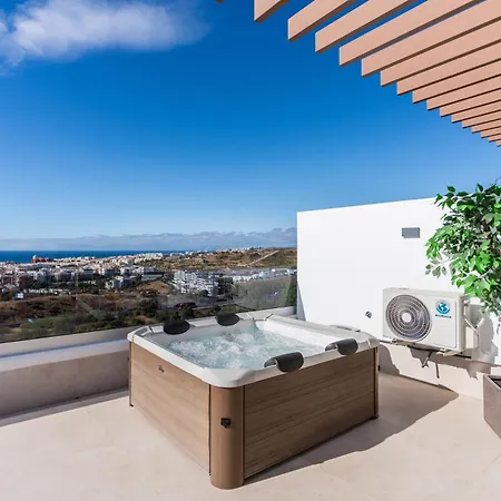 Mirador Estepona Hills Sea View With Pool Included & Additional Padel Court And Gym By Downtown Apartments Spain 아파트 *