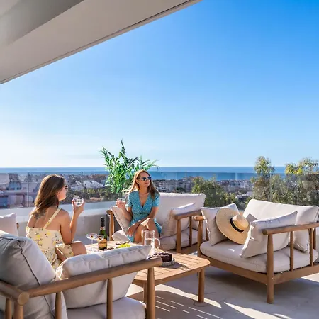 Mirador Estepona Hills Sea View With Pool Included & Additional Padel Court And Gym By Downtown Apartments Spain 에스테포나