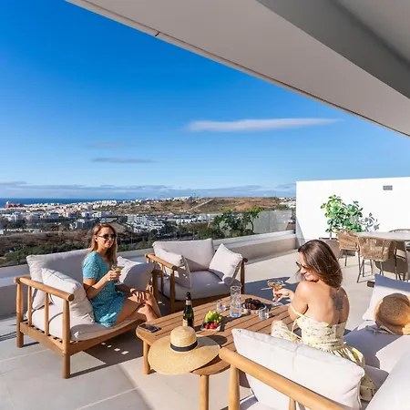 Mirador Estepona Hills Sea View With Pool Included & Additional Padel Court And Gym By Downtown Apartments Spain 아파트