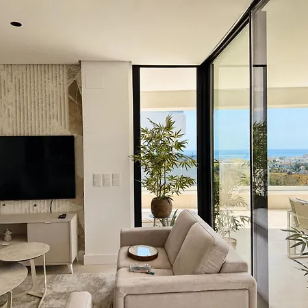 아파트 Mirador Estepona Hills Sea View With Pool Included & Additional Padel Court And Gym By Downtown Apartments Spain 에스테포나